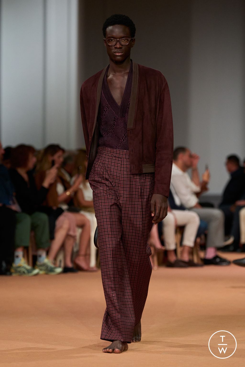 Fashion Week Milan Spring/Summer 2026 look 24 from the ZEGNA collection menswear