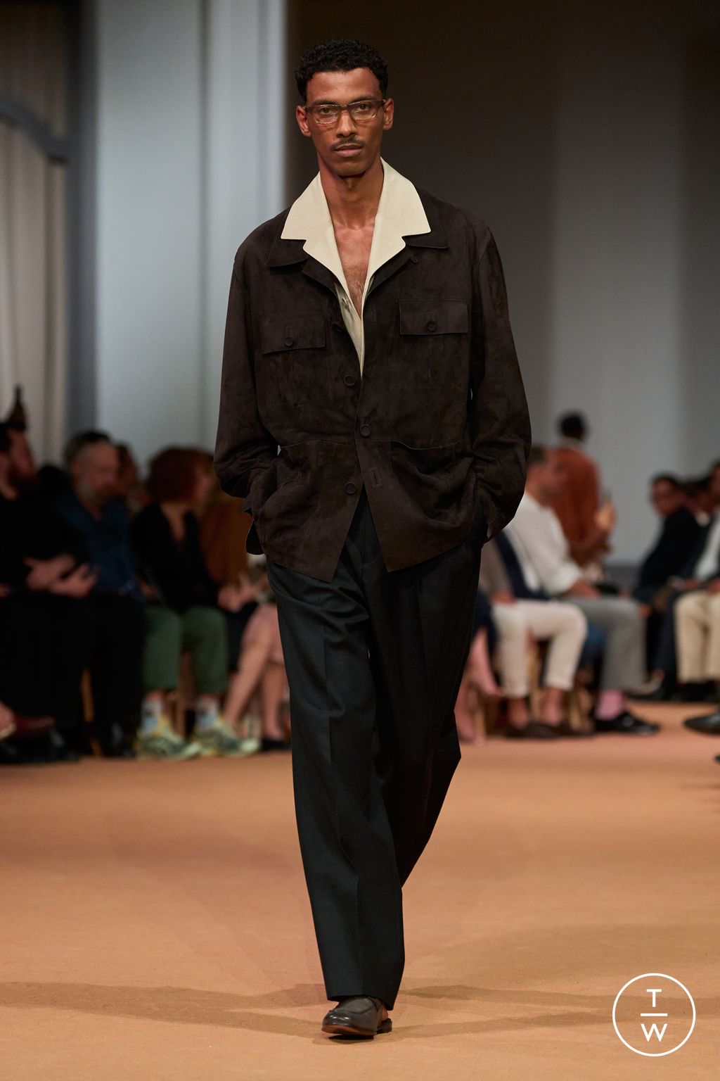 Fashion Week Milan Spring/Summer 2026 look 34 from the ZEGNA collection 男装