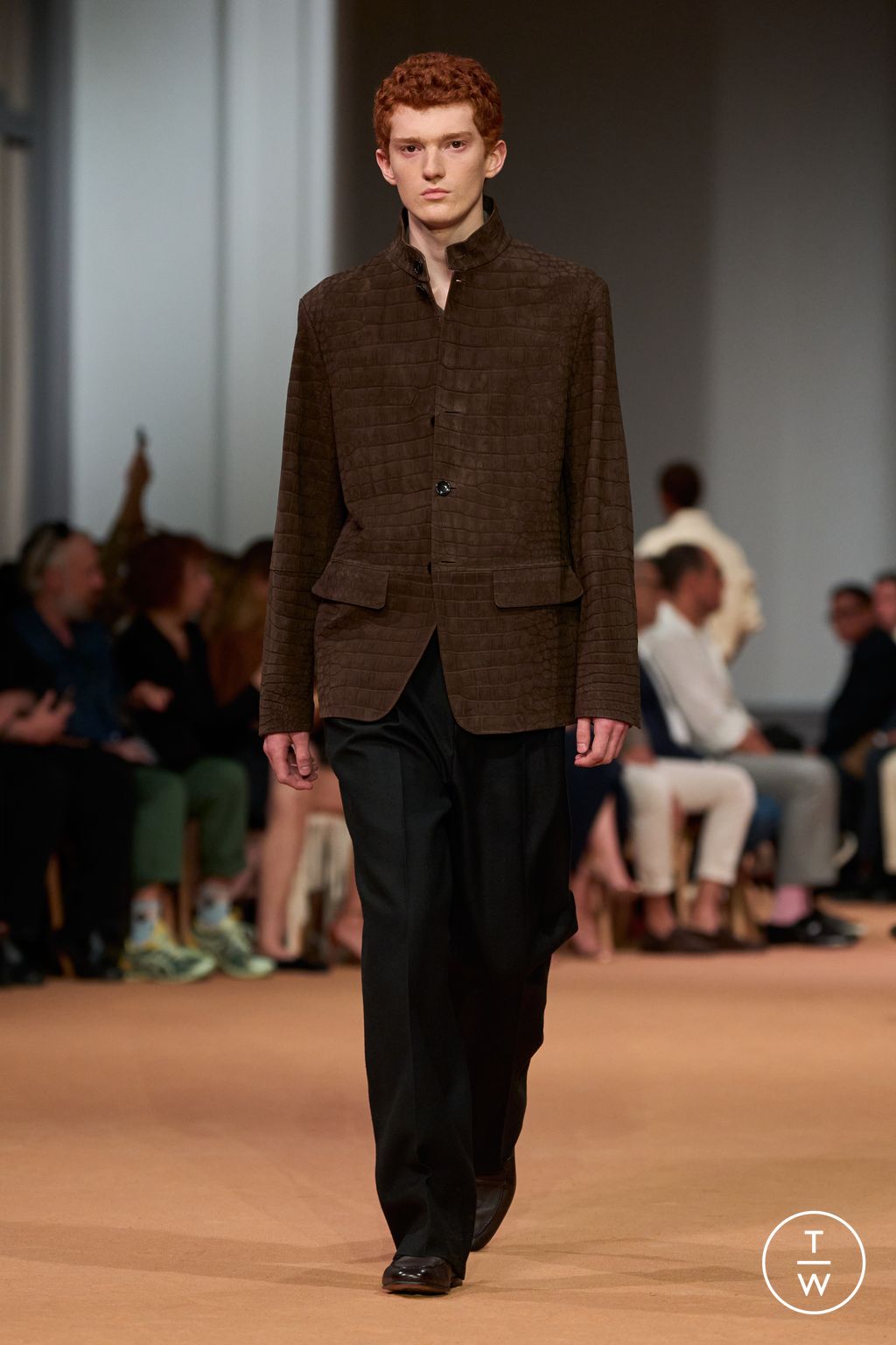 Fashion Week Milan Spring/Summer 2026 look 35 from the ZEGNA collection 男装