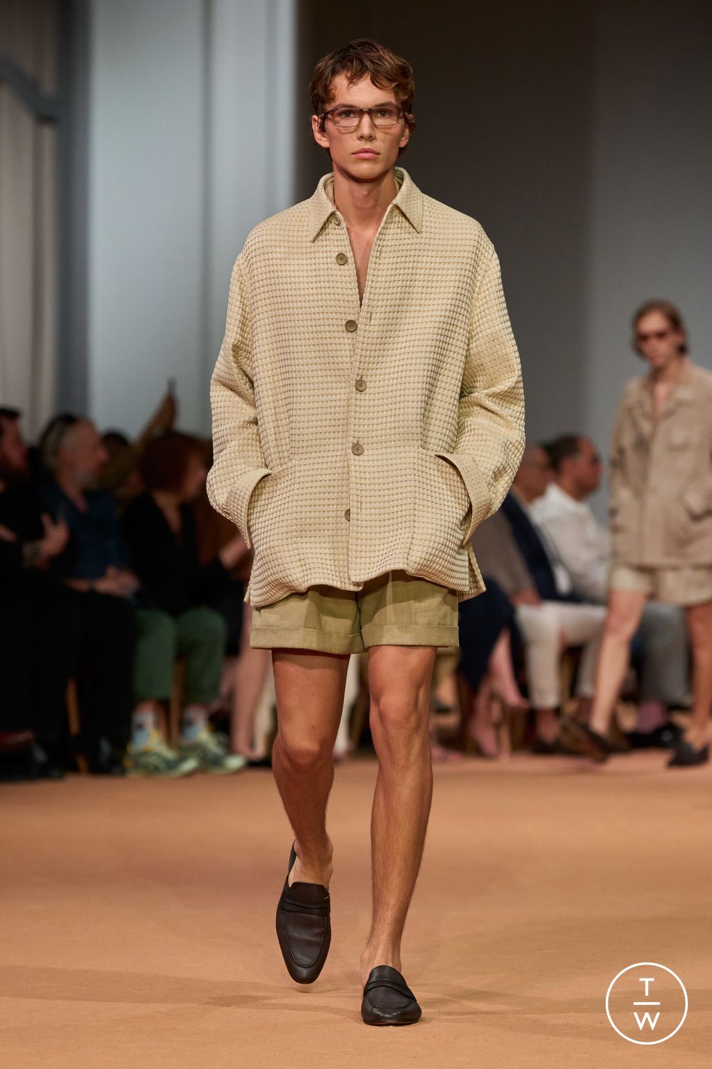 Fashion Week Milan Spring/Summer 2026 look 41 de la collection ZEGNA menswear