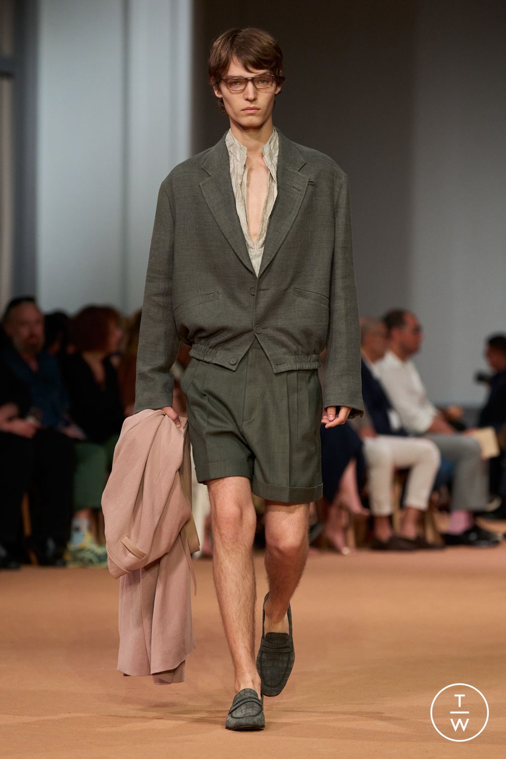 Fashion Week Milan Spring/Summer 2026 look 48 de la collection ZEGNA menswear