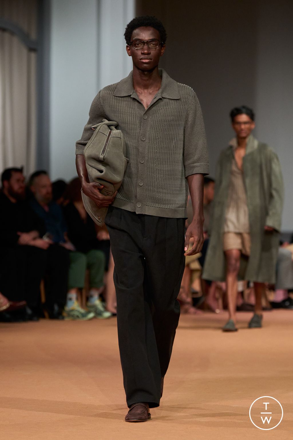 Fashion Week Milan Spring/Summer 2026 look 50 from the ZEGNA collection 男装