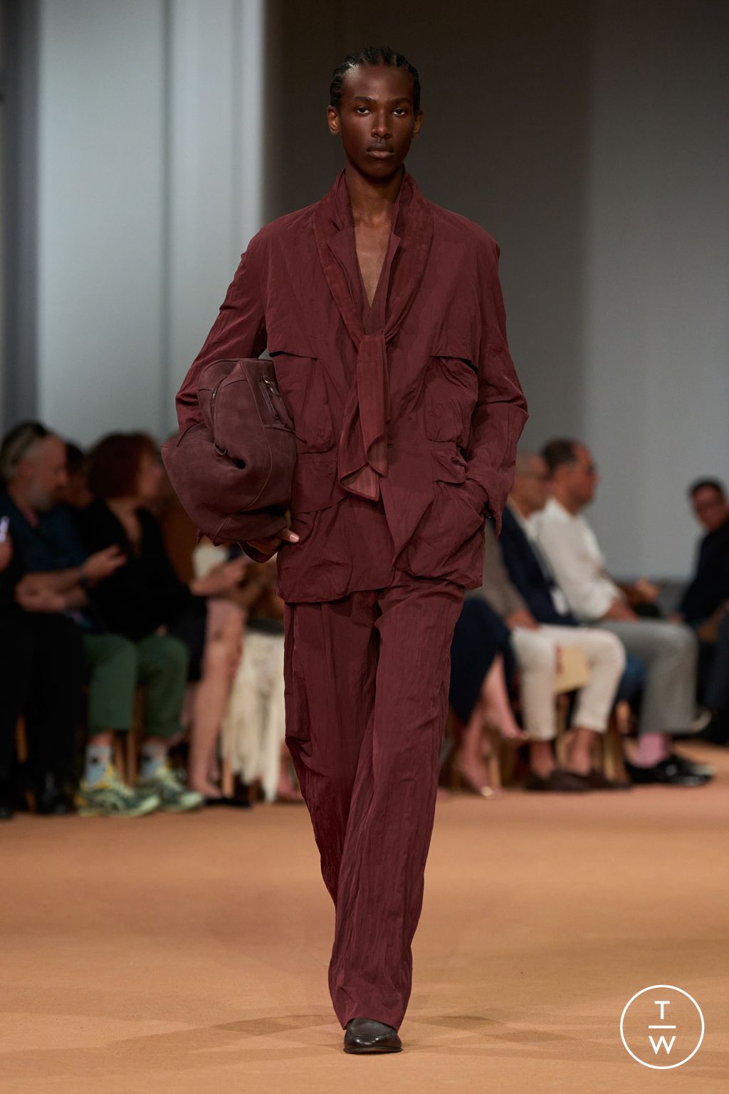 Fashion Week Milan Spring/Summer 2026 look 58 de la collection ZEGNA menswear