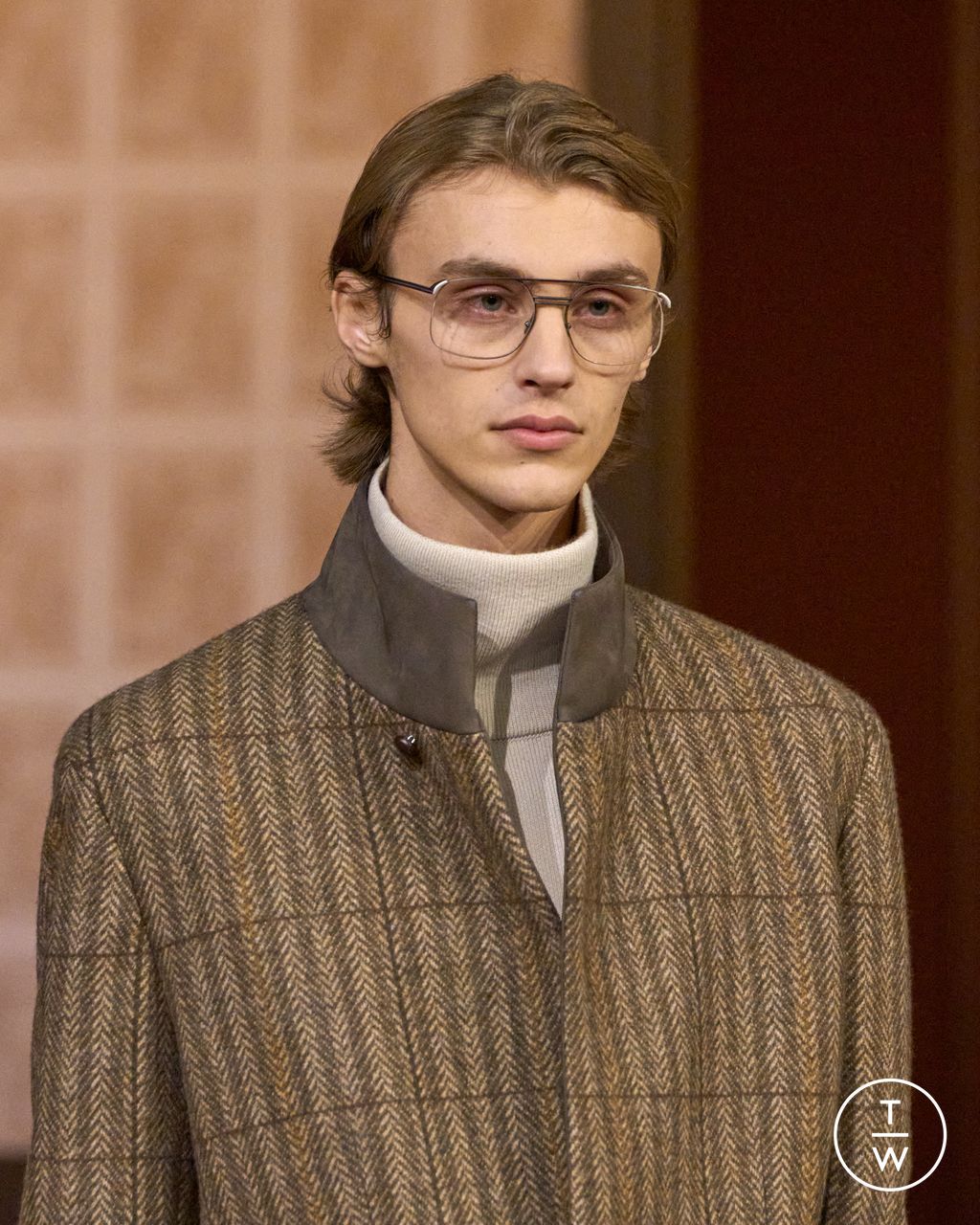 Fashion Week Milan Fall/Winter 2026 look 1 from the ZEGNA collection menswear accessories