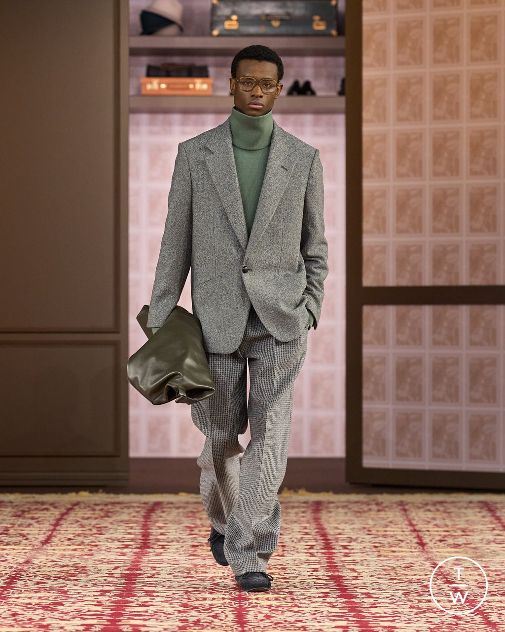 Fashion Week Milan Fall/Winter 2026 look 6 from the ZEGNA collection menswear