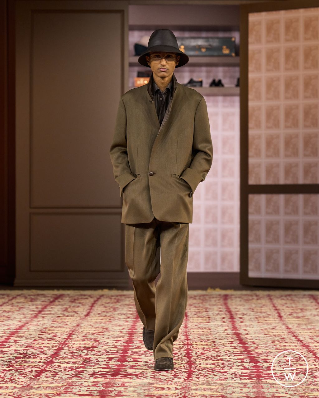 Fashion Week Milan Fall/Winter 2026 look 12 from the ZEGNA collection menswear