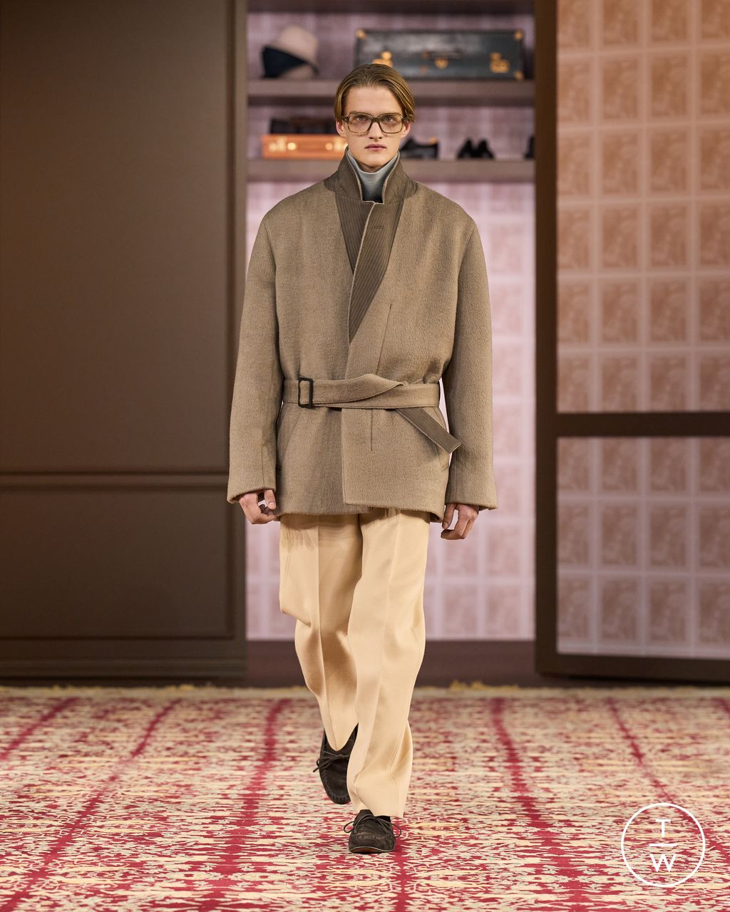 Fashion Week Milan Fall/Winter 2026 look 16 from the ZEGNA collection menswear