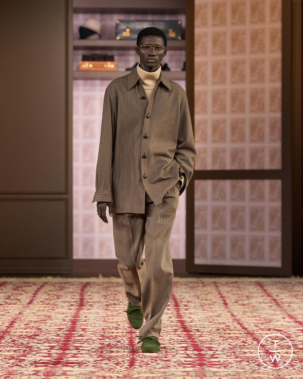 Fashion Week Milan Fall/Winter 2026 look 17 from the ZEGNA collection menswear