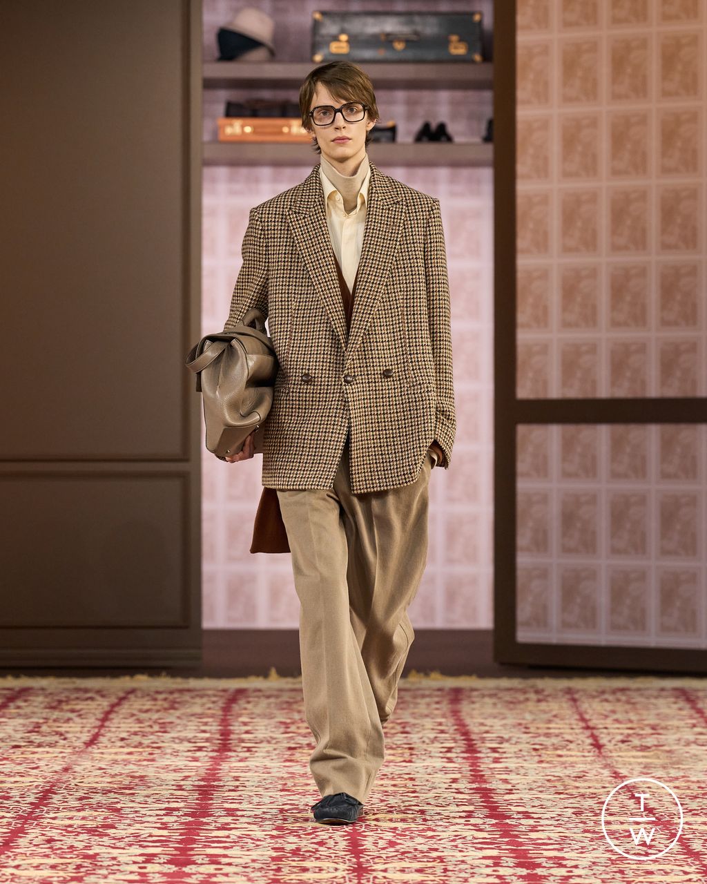 Fashion Week Milan Fall/Winter 2026 look 19 de la collection ZEGNA menswear
