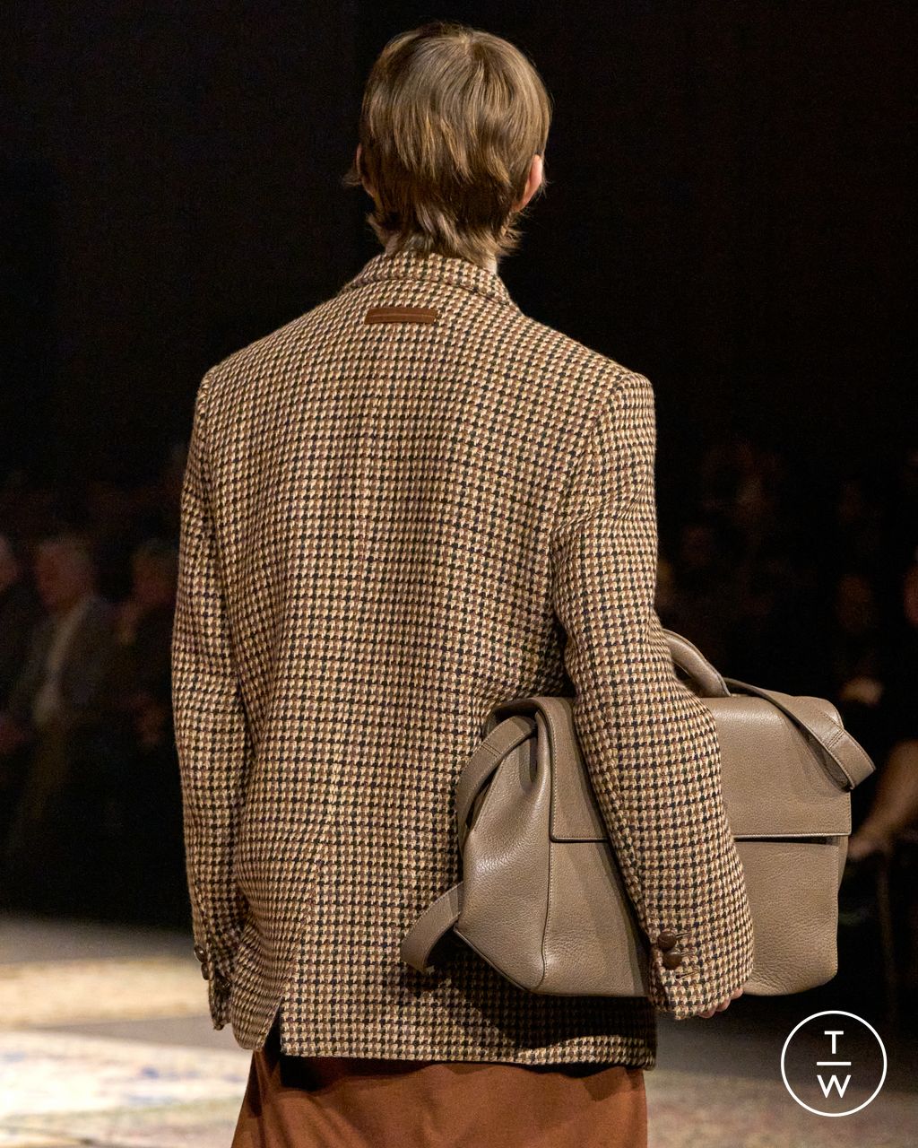 Fashion Week Milan Fall/Winter 2026 look 5 from the ZEGNA collection menswear accessories