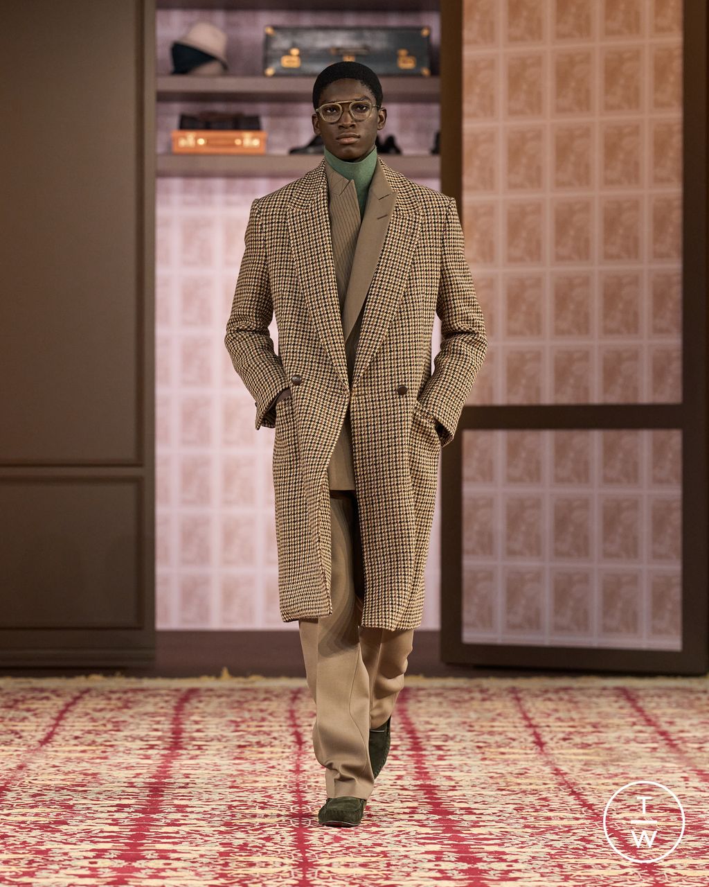 Fashion Week Milan Fall/Winter 2026 look 20 de la collection ZEGNA menswear