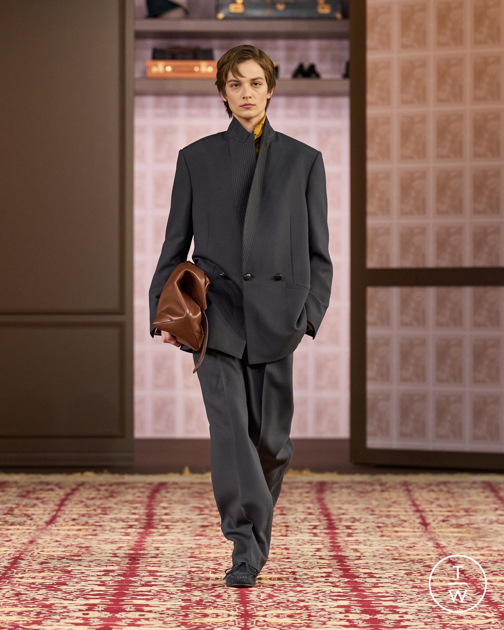 Fashion Week Milan Fall/Winter 2026 look 27 from the ZEGNA collection menswear