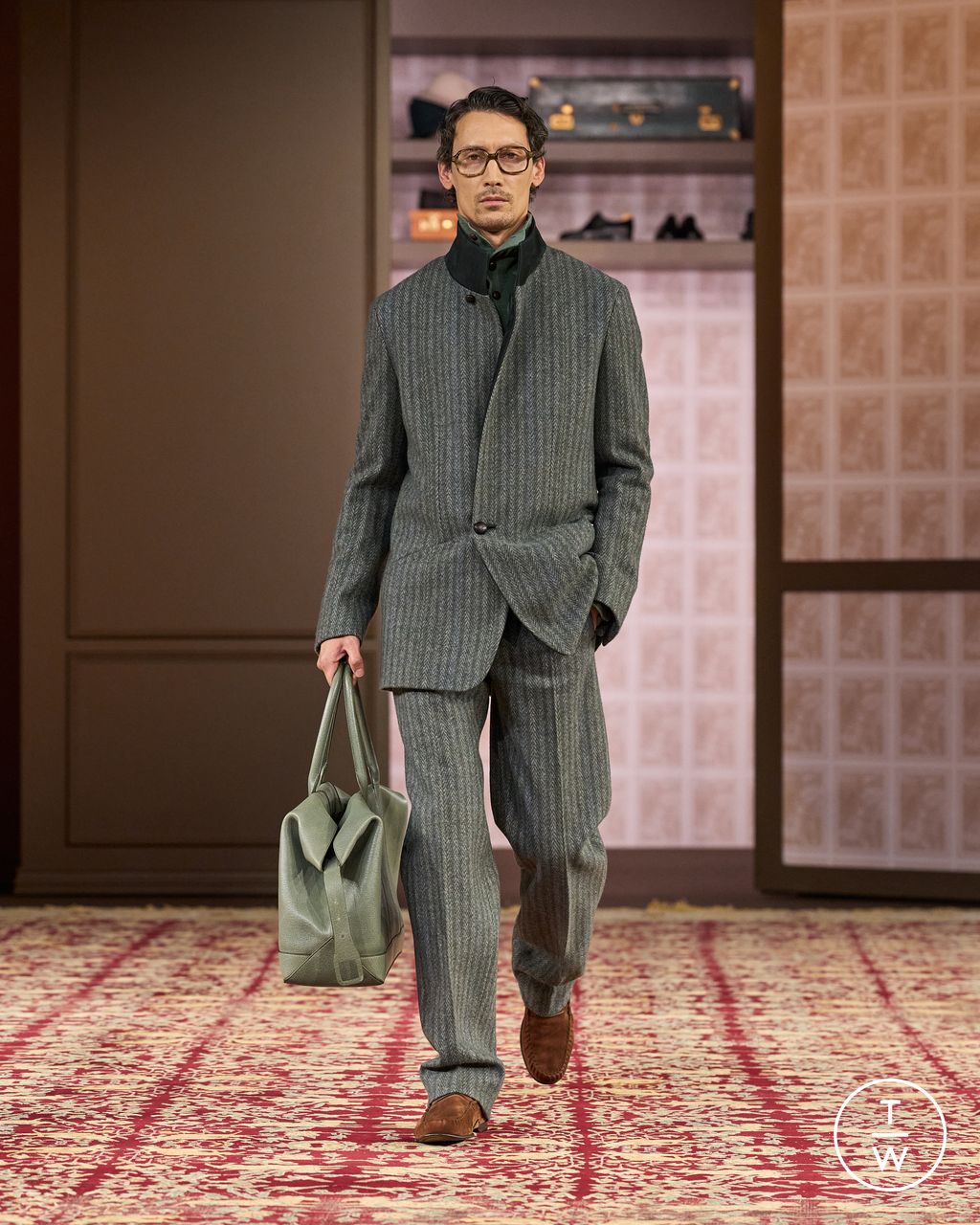 Fashion Week Milan Fall/Winter 2026 look 28 from the ZEGNA collection menswear