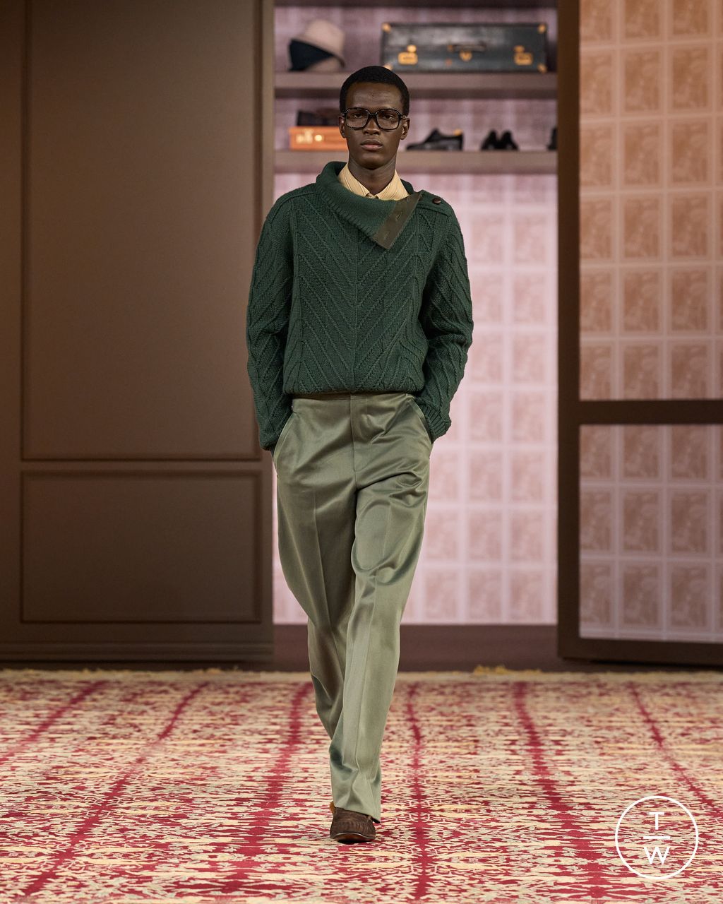 Fashion Week Milan Fall/Winter 2026 look 29 from the ZEGNA collection menswear