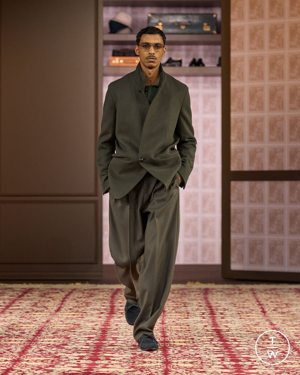 Fashion Week Milan Fall/Winter 2026 look 30 de la collection ZEGNA menswear