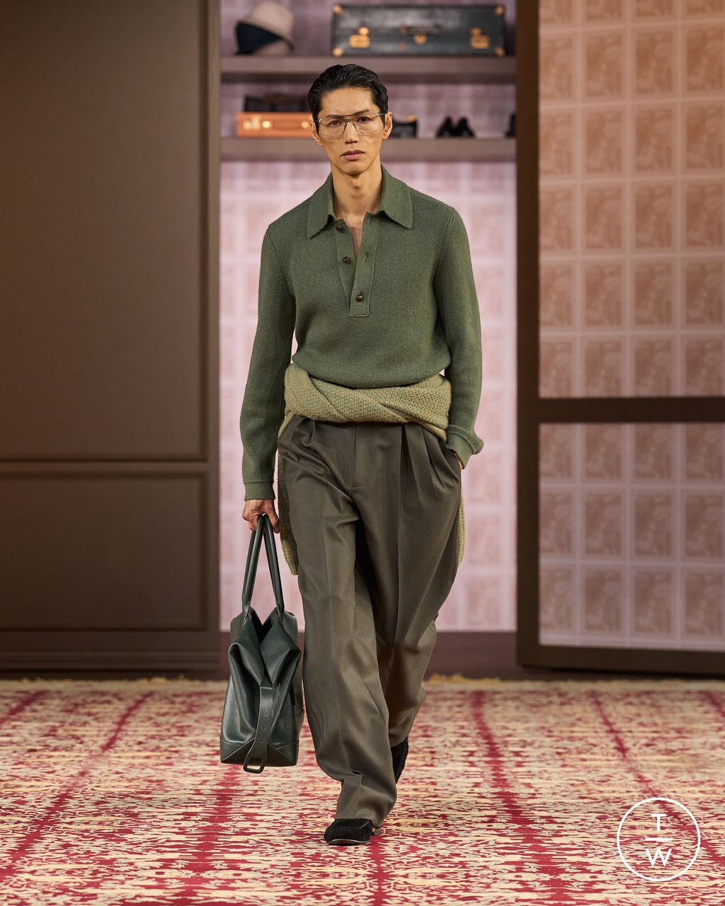 Fashion Week Milan Fall/Winter 2026 look 31 from the ZEGNA collection 男装