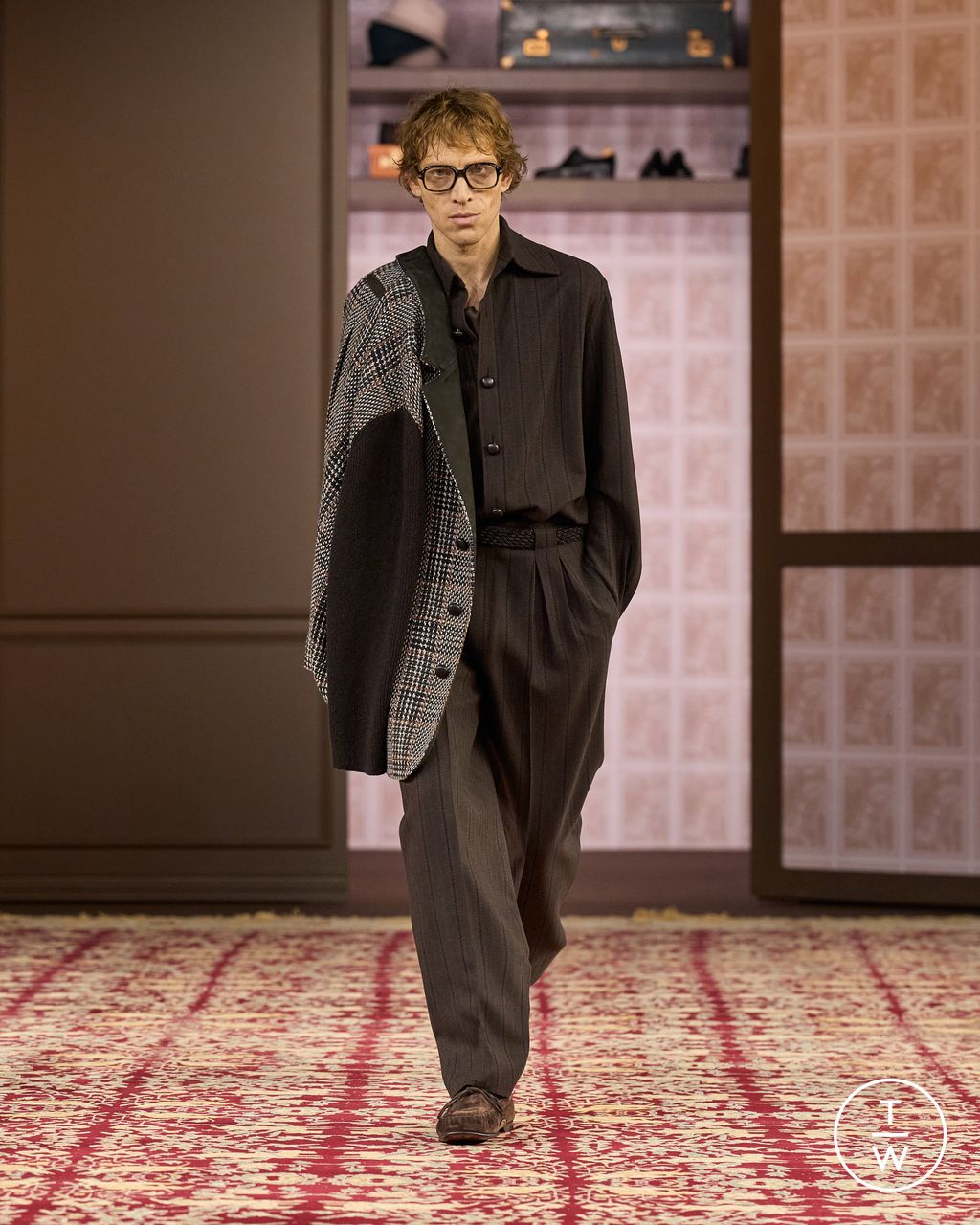 Fashion Week Milan Fall/Winter 2026 look 33 de la collection ZEGNA menswear