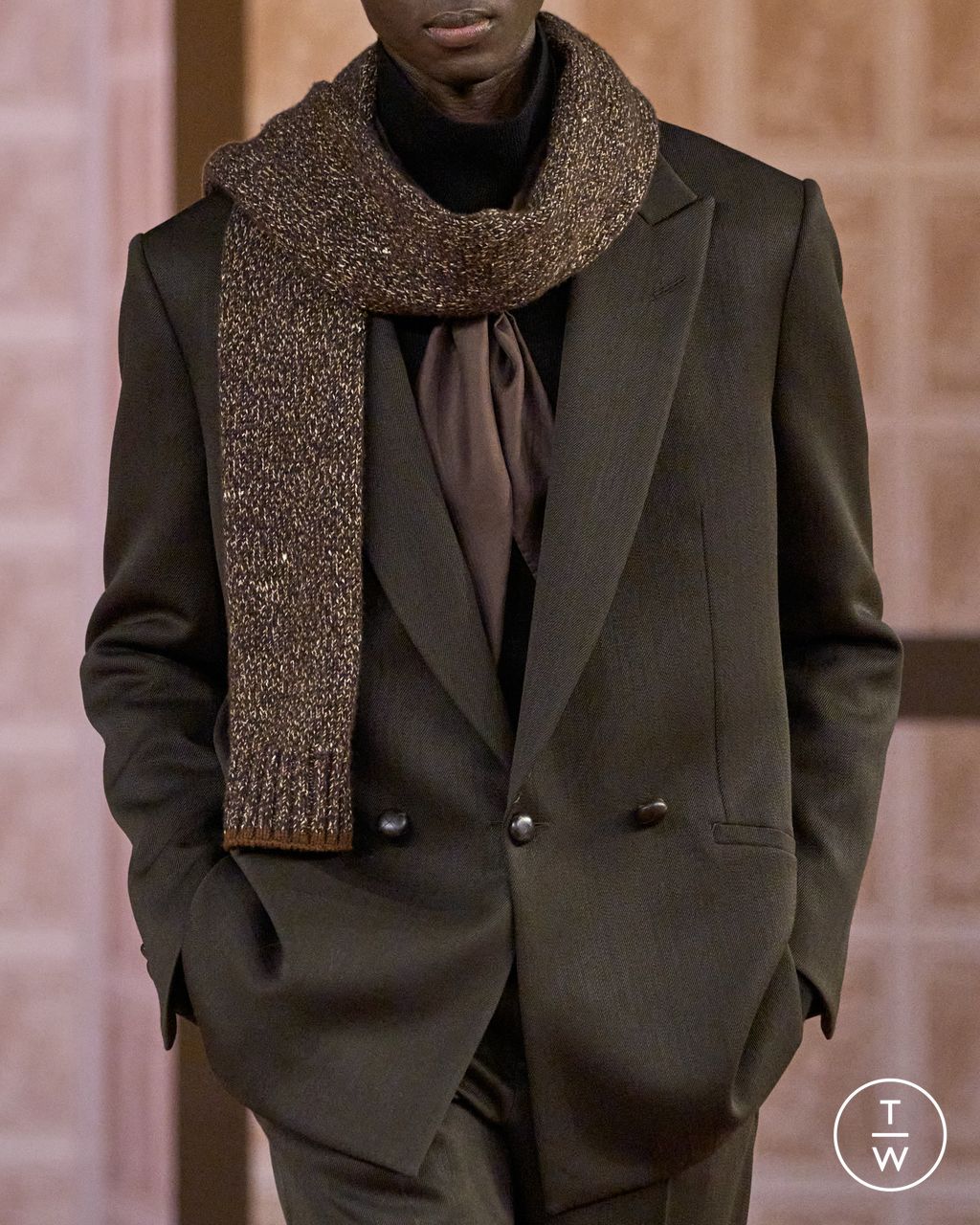 Fashion Week Milan Fall/Winter 2026 look 9 from the ZEGNA collection menswear accessories