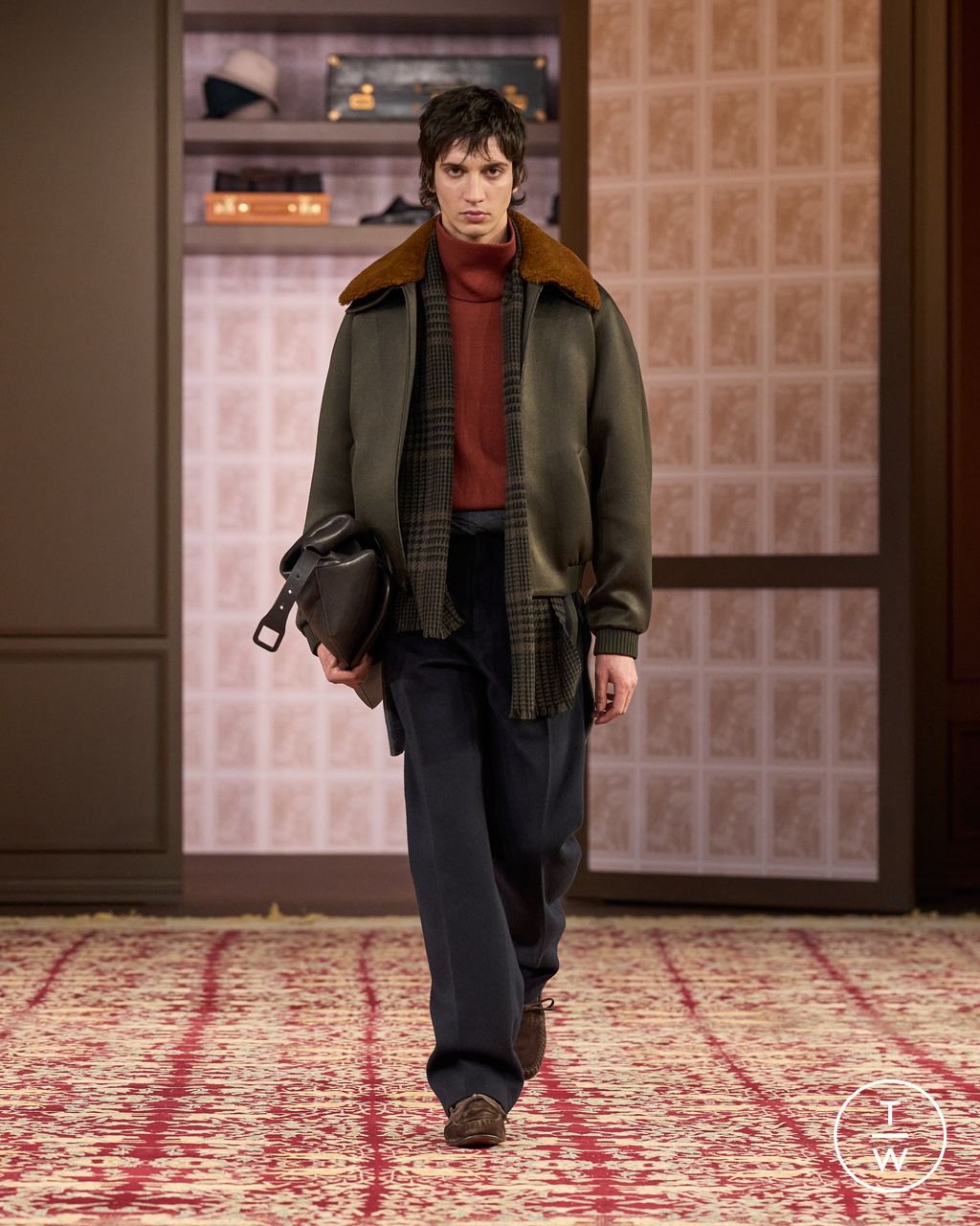 Fashion Week Milan Fall/Winter 2026 look 35 de la collection ZEGNA menswear