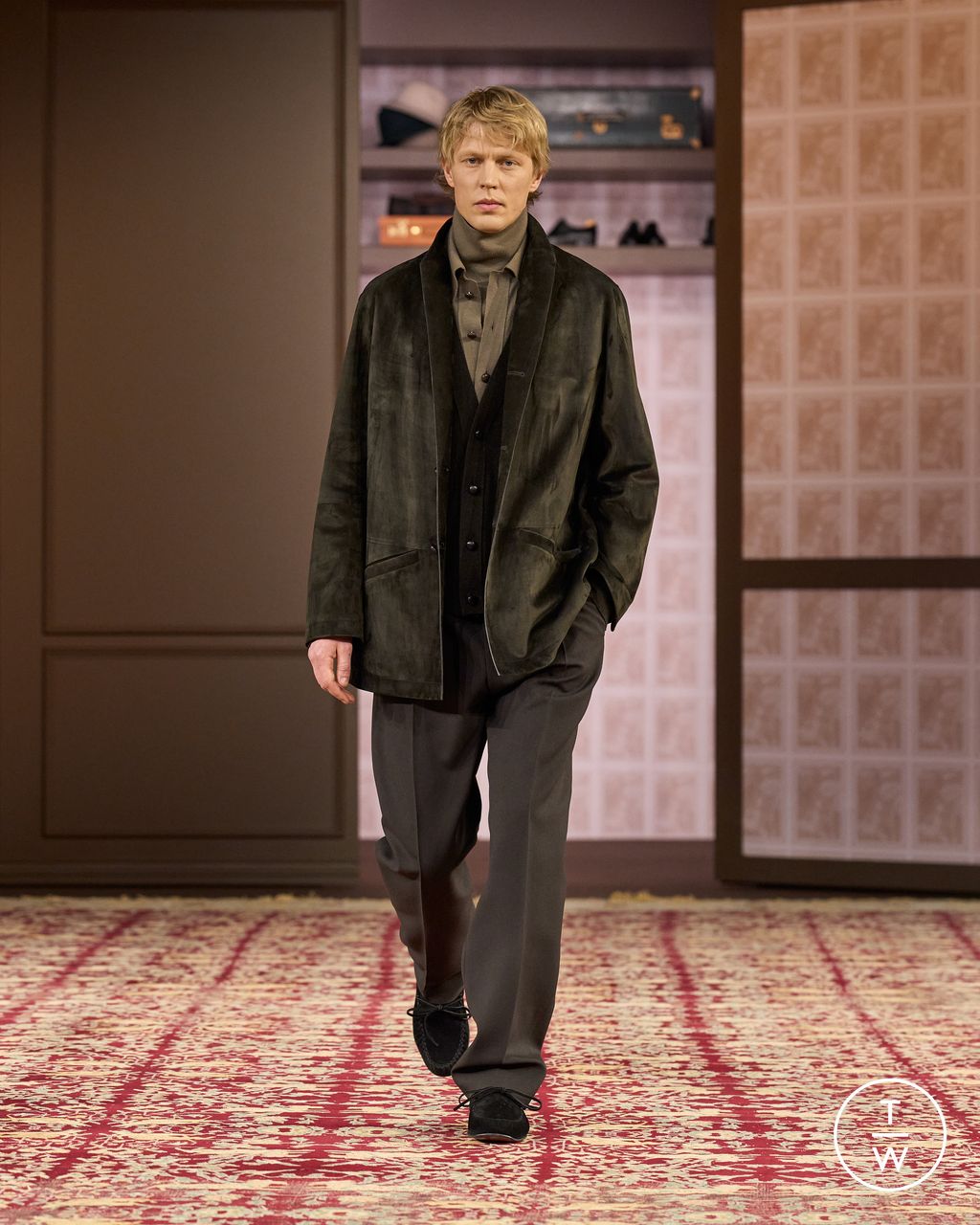 Fashion Week Milan Fall/Winter 2026 look 37 from the ZEGNA collection menswear