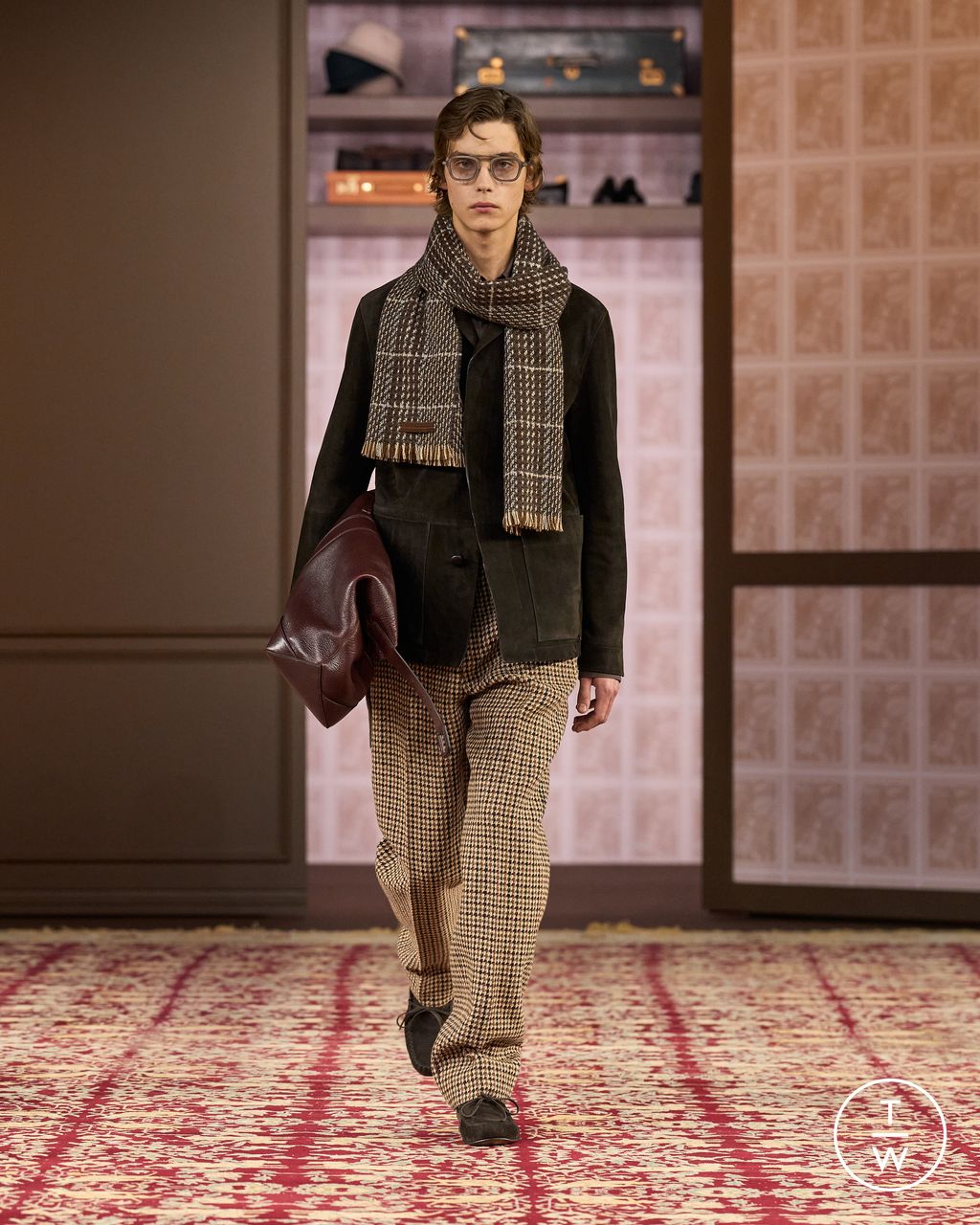 Fashion Week Milan Fall/Winter 2026 look 38 de la collection ZEGNA menswear