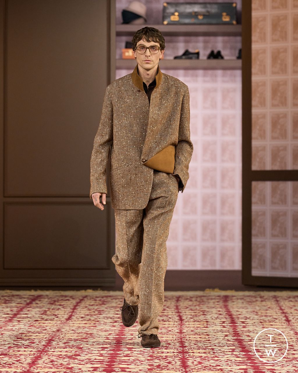 Fashion Week Milan Fall/Winter 2026 look 40 from the ZEGNA collection menswear
