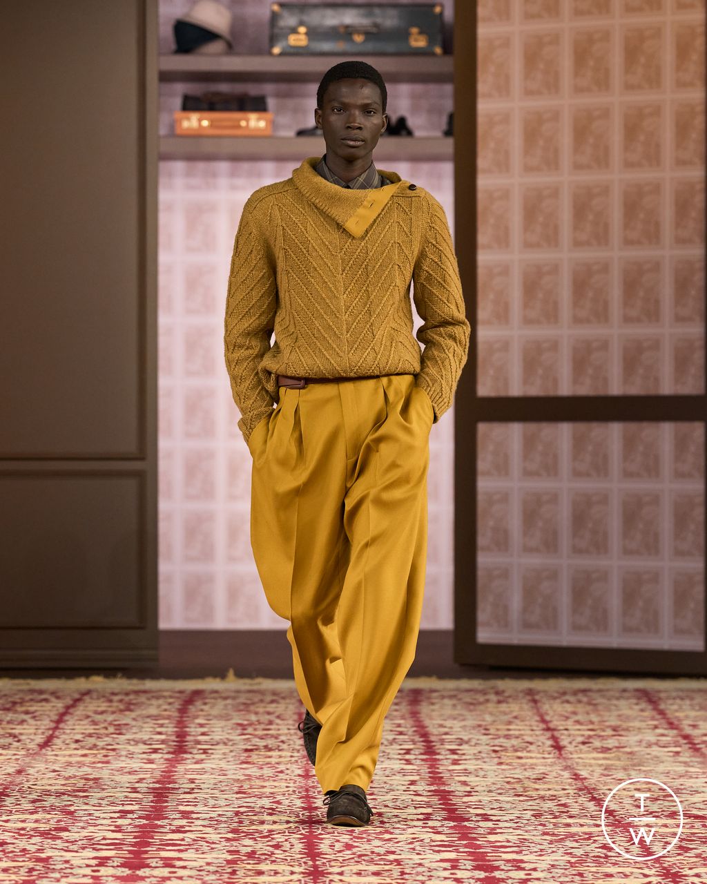 Fashion Week Milan Fall/Winter 2026 look 42 de la collection ZEGNA menswear