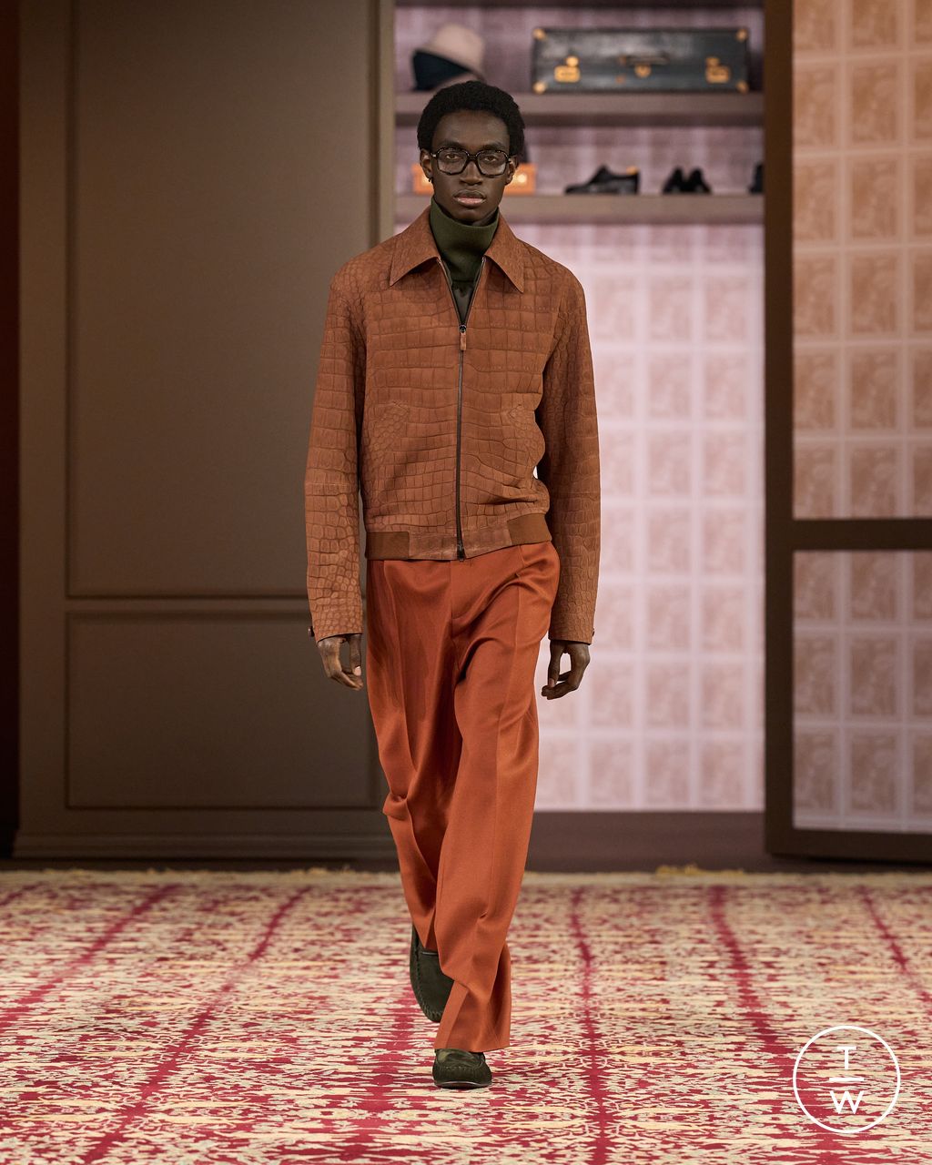Fashion Week Milan Fall/Winter 2026 look 43 from the ZEGNA collection menswear