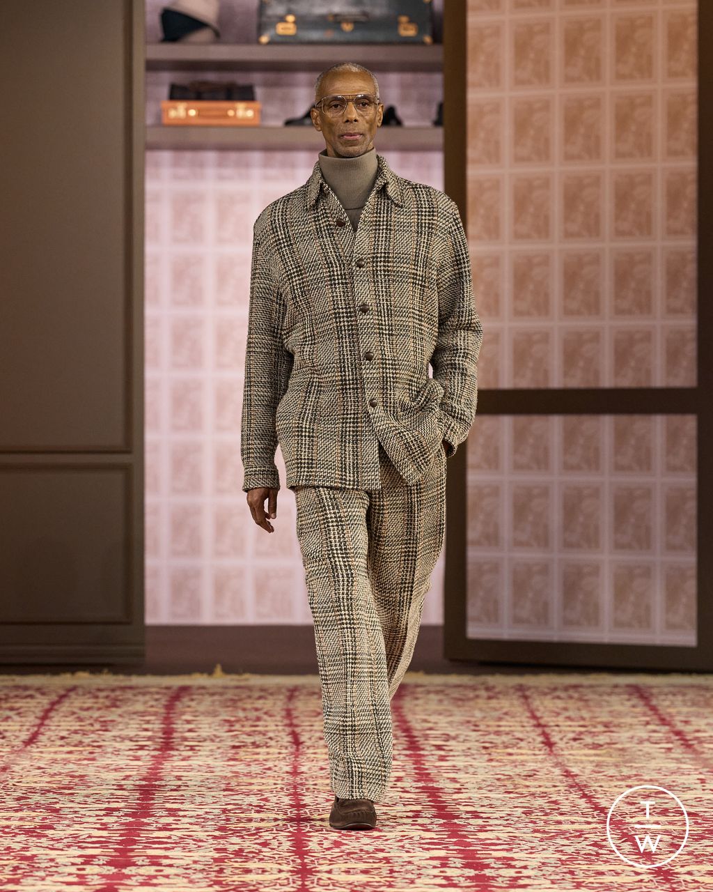 Fashion Week Milan Fall/Winter 2026 look 45 de la collection ZEGNA menswear