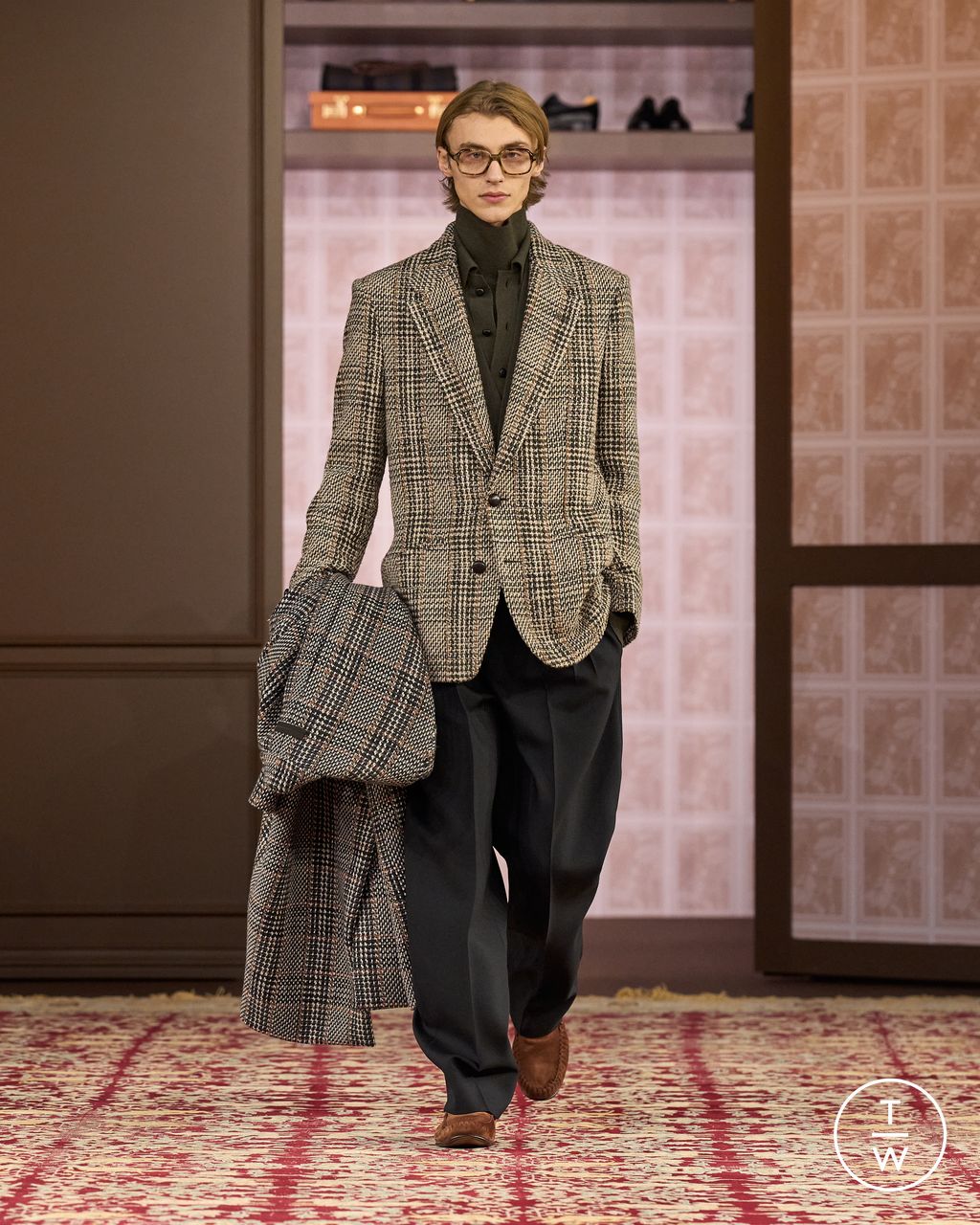Fashion Week Milan Fall/Winter 2026 look 46 from the ZEGNA collection menswear
