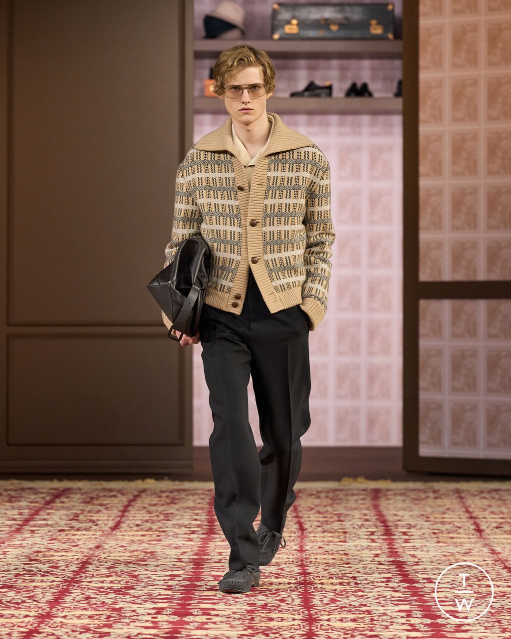 Fashion Week Milan Fall/Winter 2026 look 47 de la collection ZEGNA menswear
