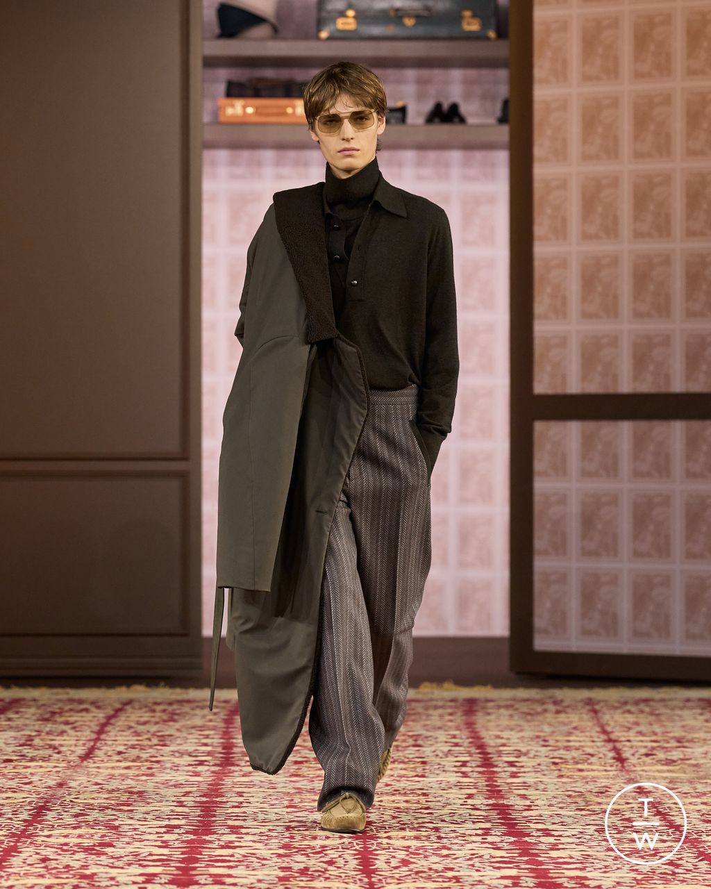 Fashion Week Milan Fall/Winter 2026 look 48 from the ZEGNA collection menswear