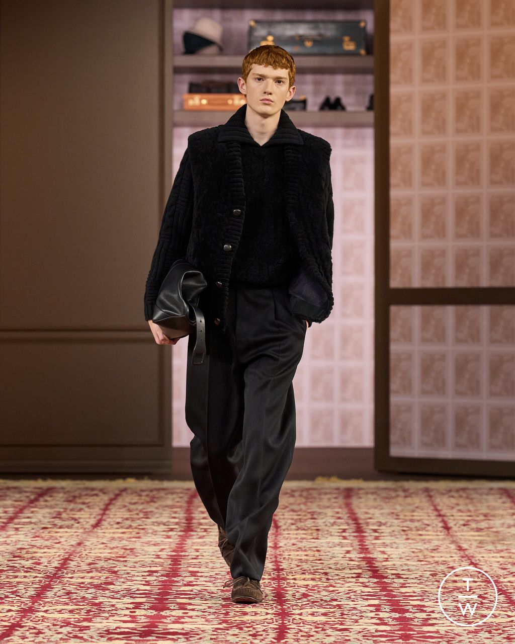 Fashion Week Milan Fall/Winter 2026 look 53 de la collection ZEGNA menswear