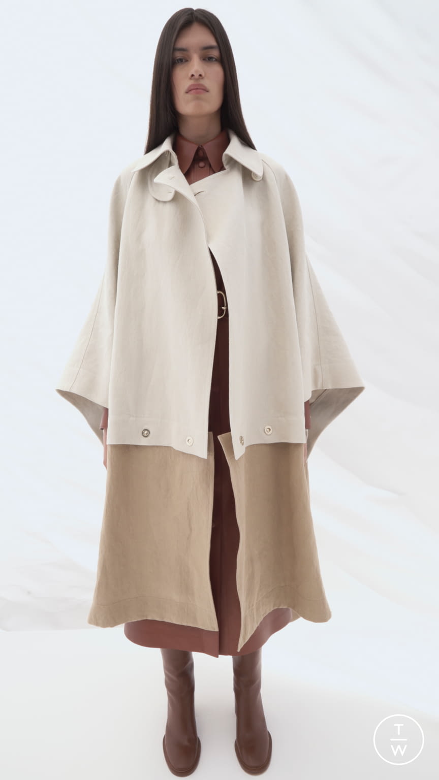 Fashion Week Paris Resort 2022 look 11 from the Chloé collection womenswear