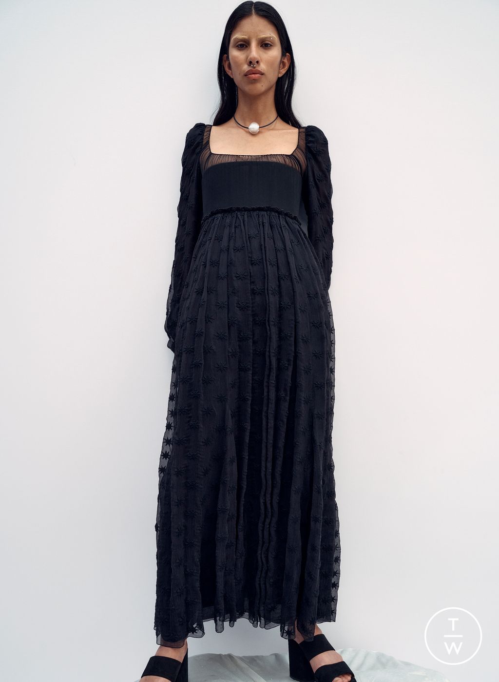 Fashion Week Paris Resort 2023 look 28 de la collection Chloé womenswear