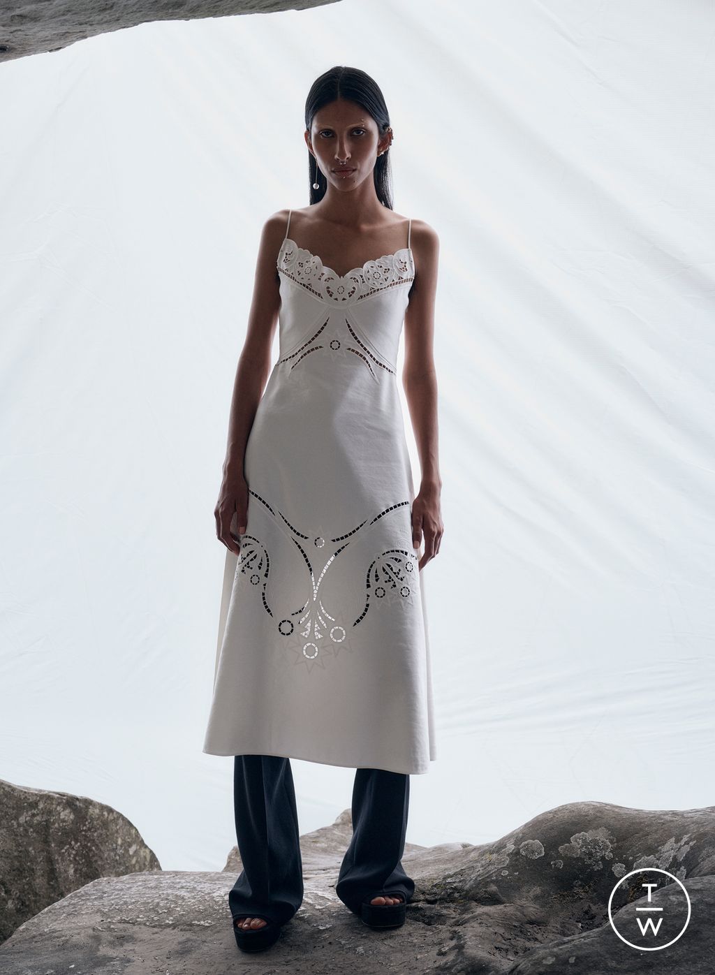 Fashion Week Paris Resort 2023 look 8 de la collection Chloé womenswear