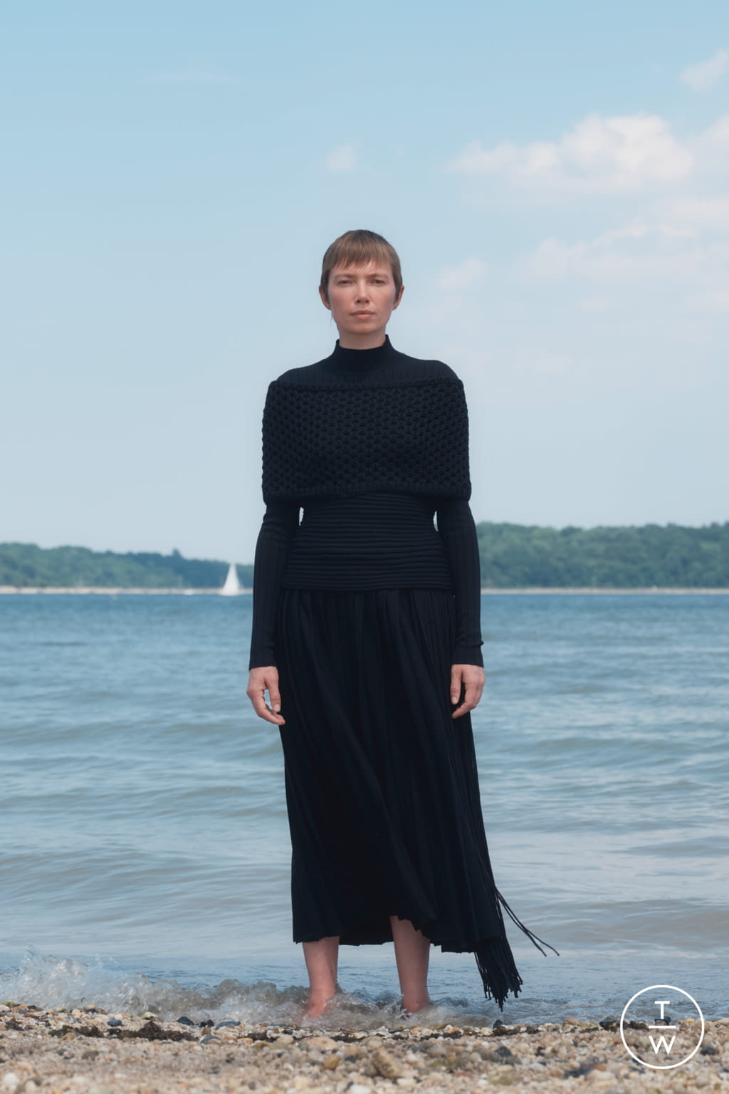 Fashion Week New York Resort 2022 look 28 de la collection Gabriela Hearst womenswear