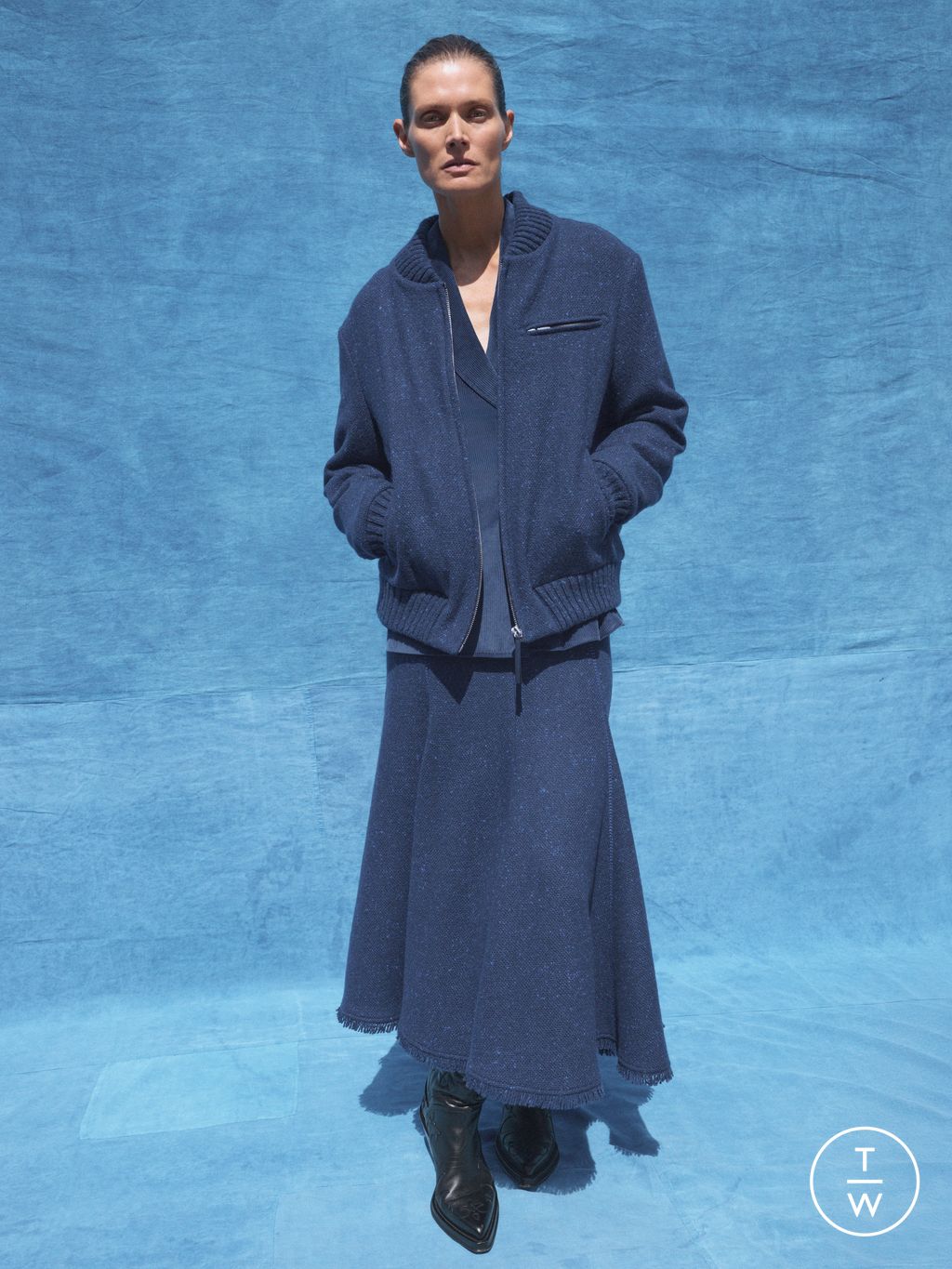 Fashion Week Paris Resort 2026 look 5 de la collection Gabriela Hearst womenswear