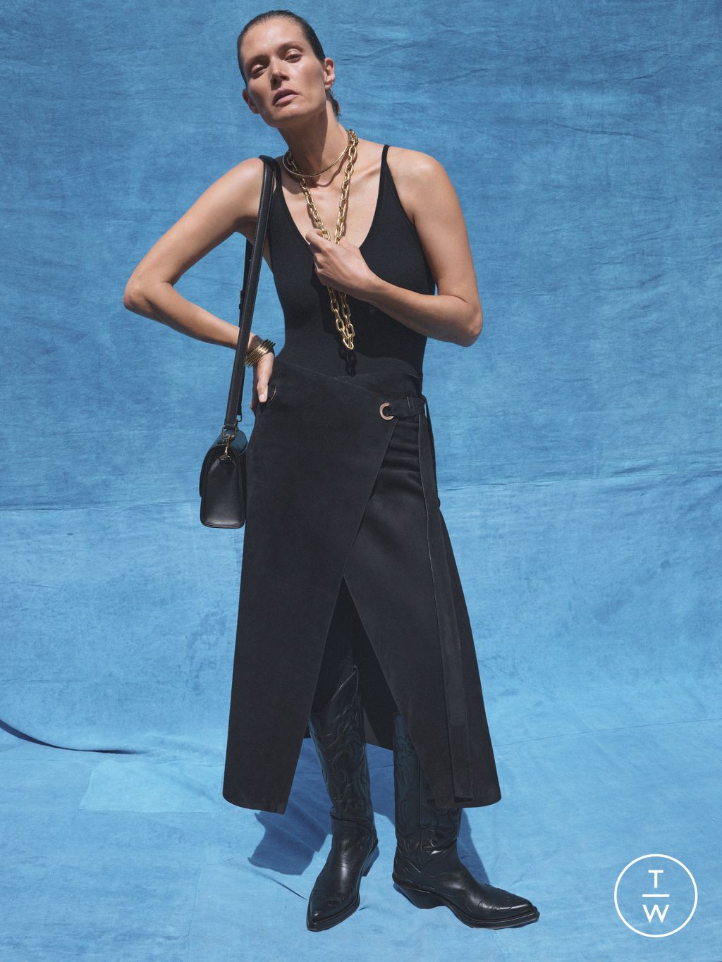 Fashion Week Paris Resort 2026 look 28 from the Gabriela Hearst collection 女装