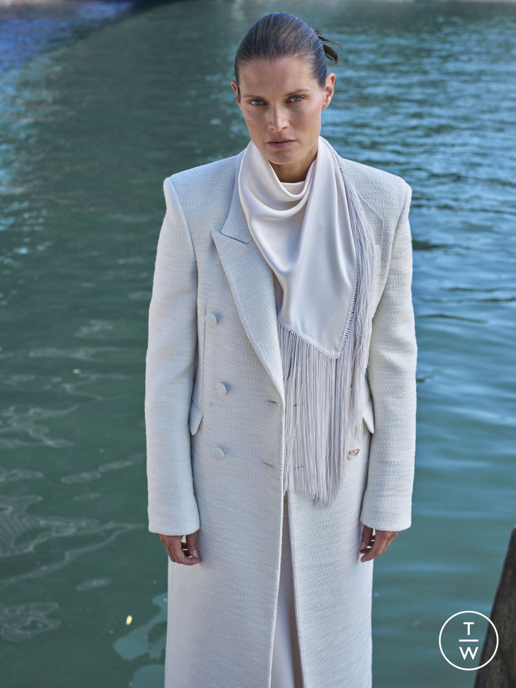 Fashion Week Paris Resort 2026 look 40 from the Gabriela Hearst collection 女装