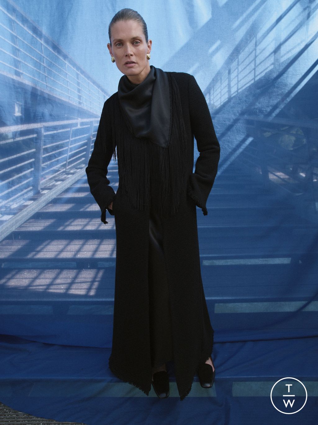 Fashion Week Paris Resort 2026 look 44 from the Gabriela Hearst collection 女装