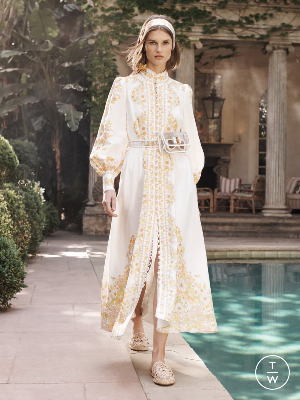 Fashion Week New York Resort 2020 look 22 from the Zimmermann collection womenswear