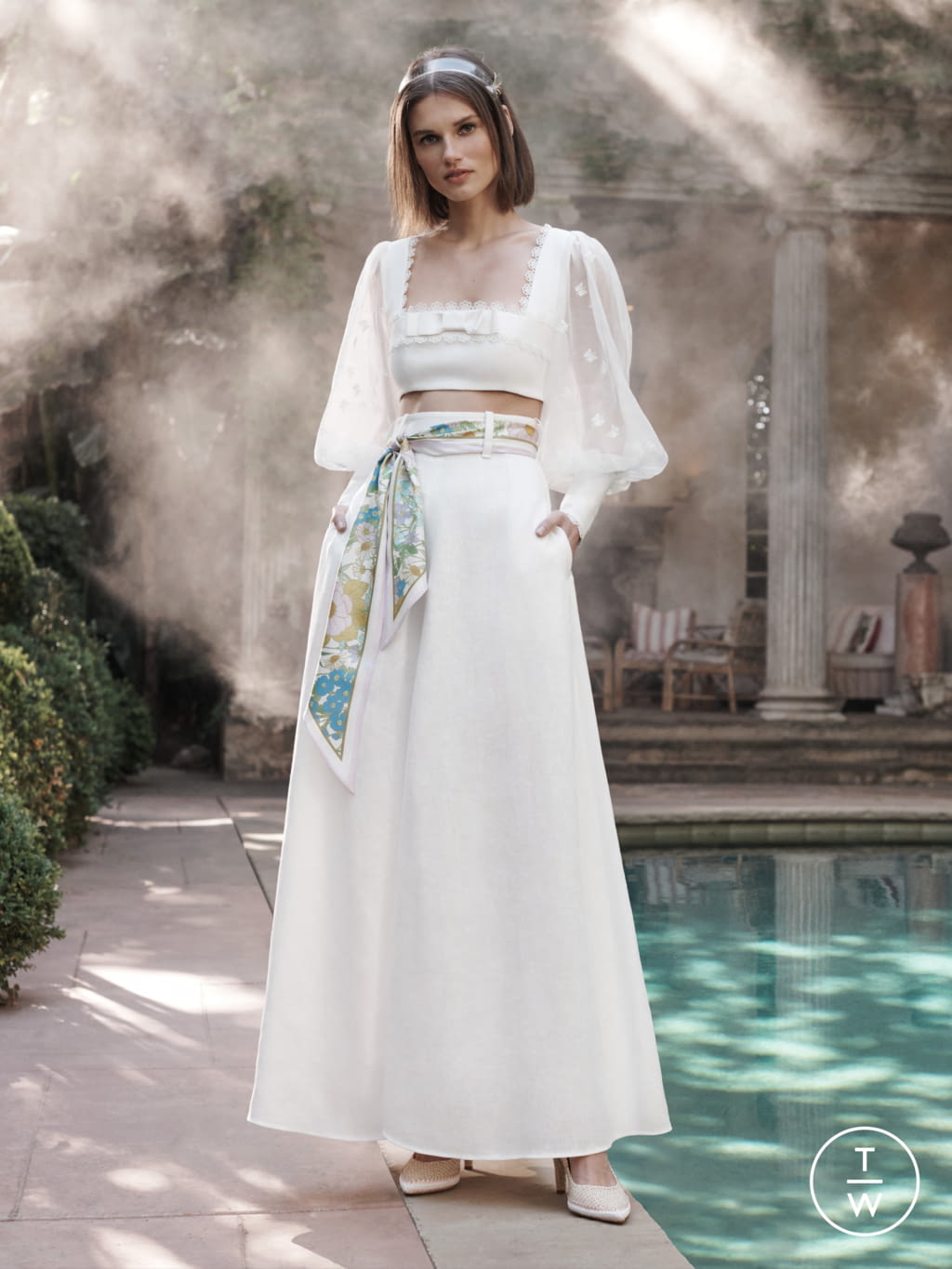 Fashion Week New York Resort 2020 look 28 from the Zimmermann collection womenswear