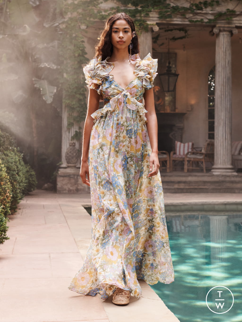 Fashion Week New York Resort 2020 look 30 from the Zimmermann collection womenswear