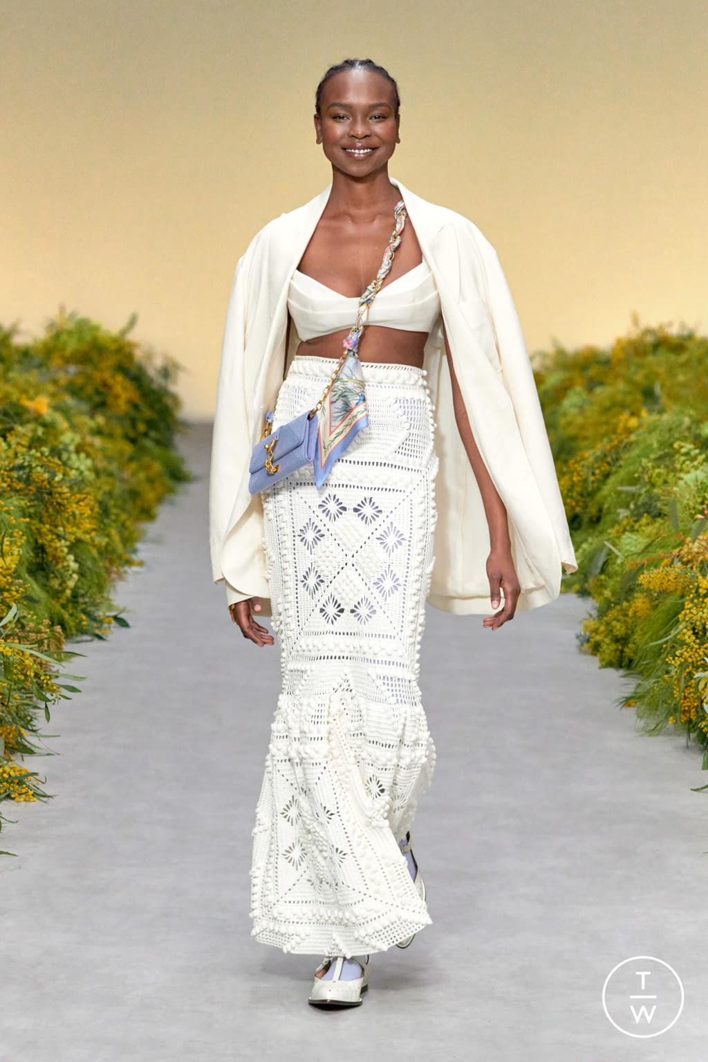 Fashion Week New York Spring/Summer 2021 look 10 from the Zimmermann collection womenswear