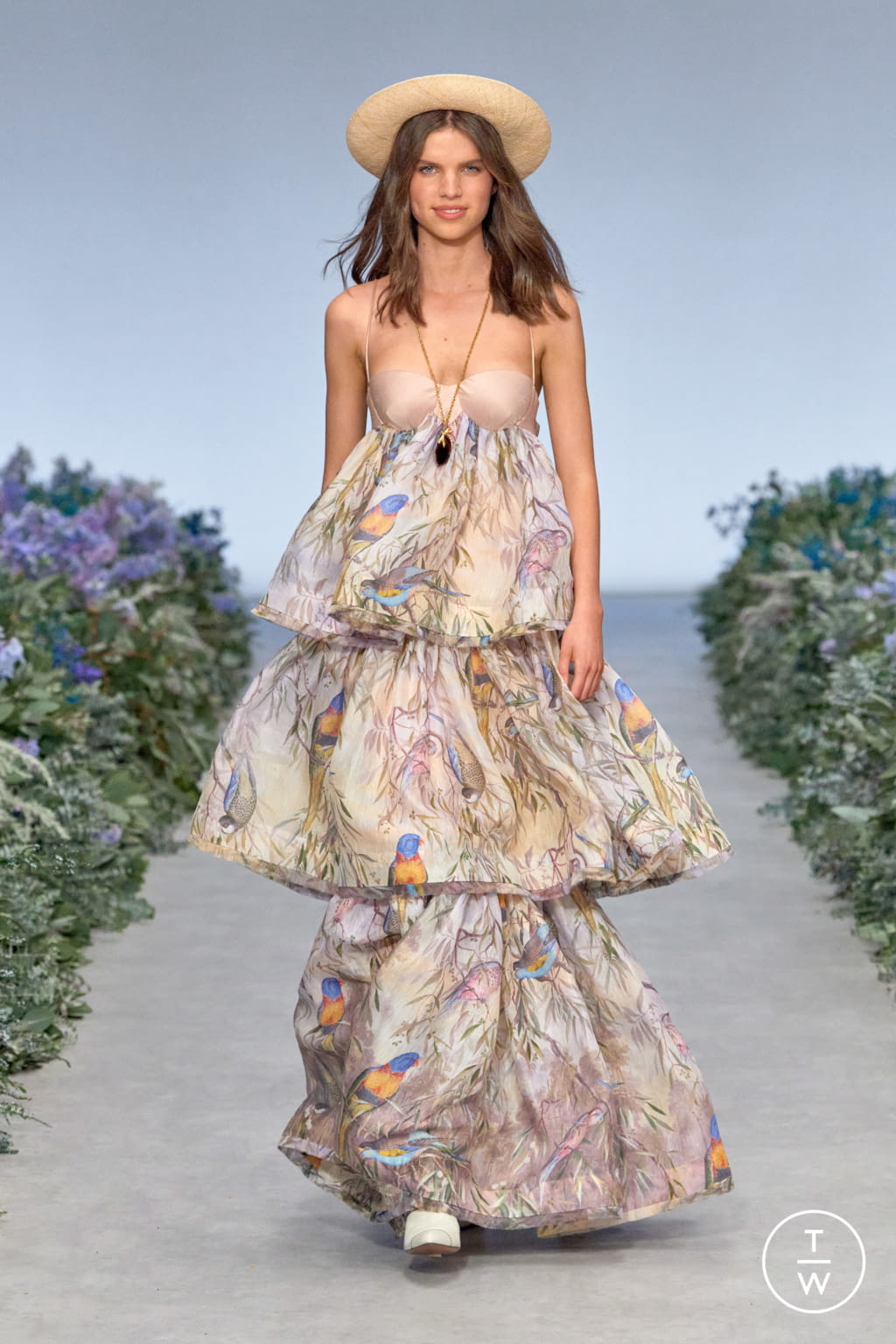 Fashion Week New York Spring/Summer 2021 look 13 from the Zimmermann collection womenswear