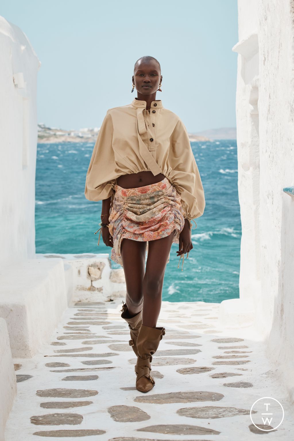 Fashion Week Paris Resort 2026 look 10 from the Zimmermann collection 女装