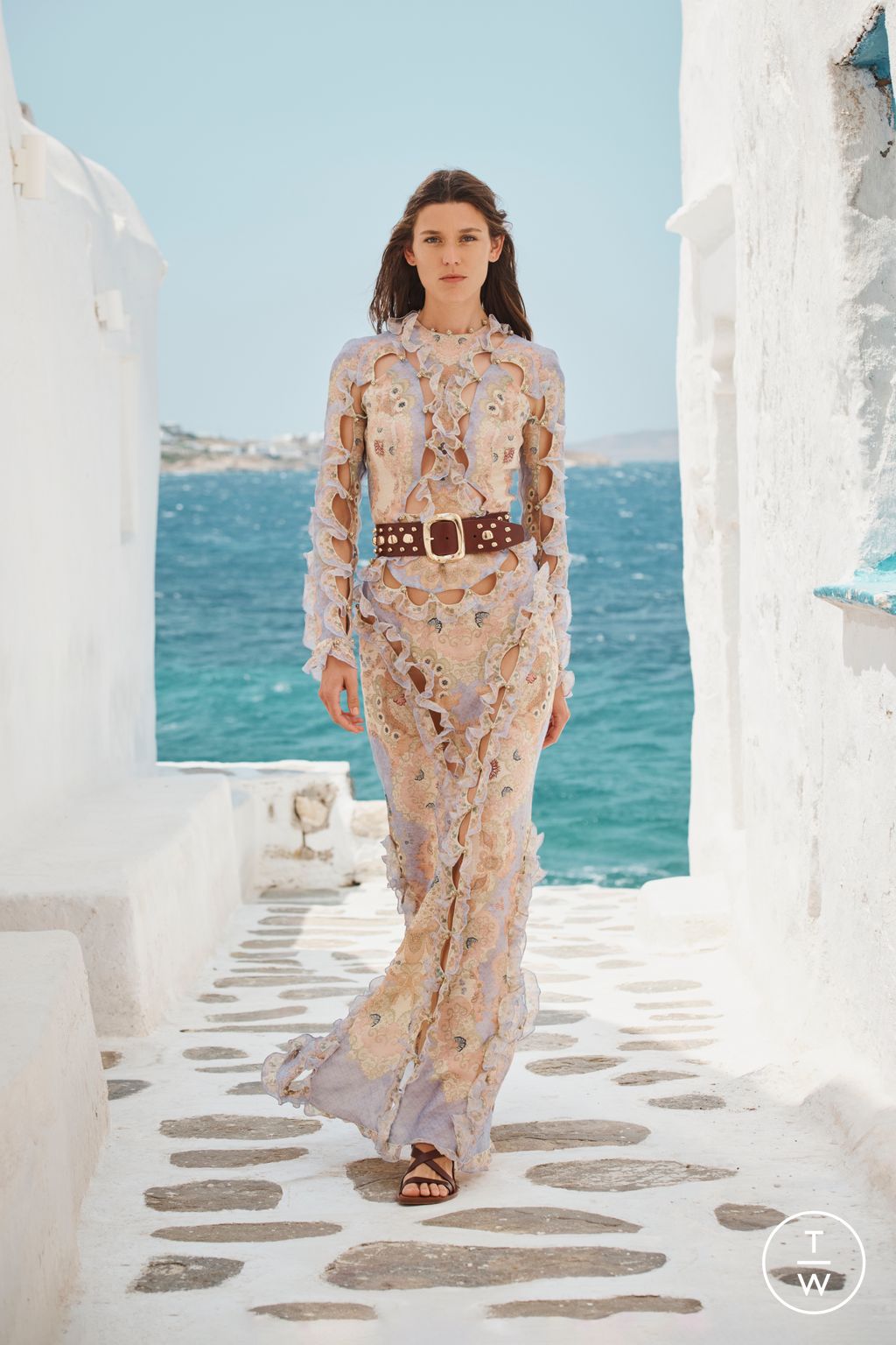 Fashion Week Paris Resort 2026 look 21 from the Zimmermann collection 女装