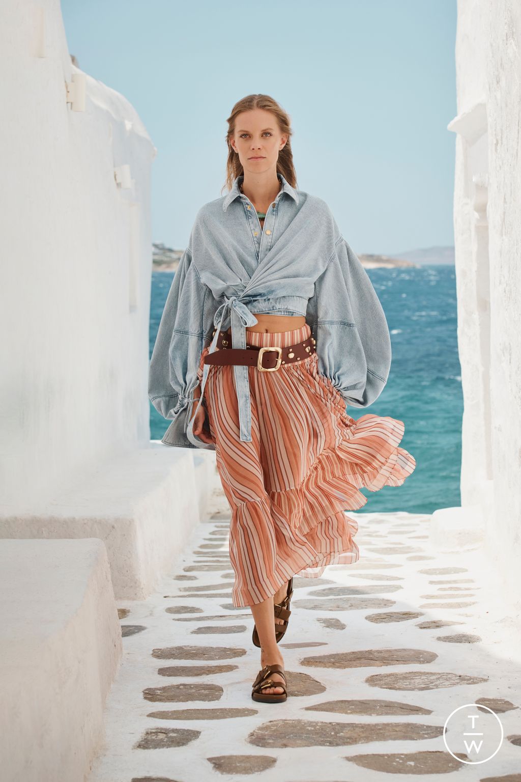 Fashion Week Paris Resort 2026 look 23 from the Zimmermann collection 女装