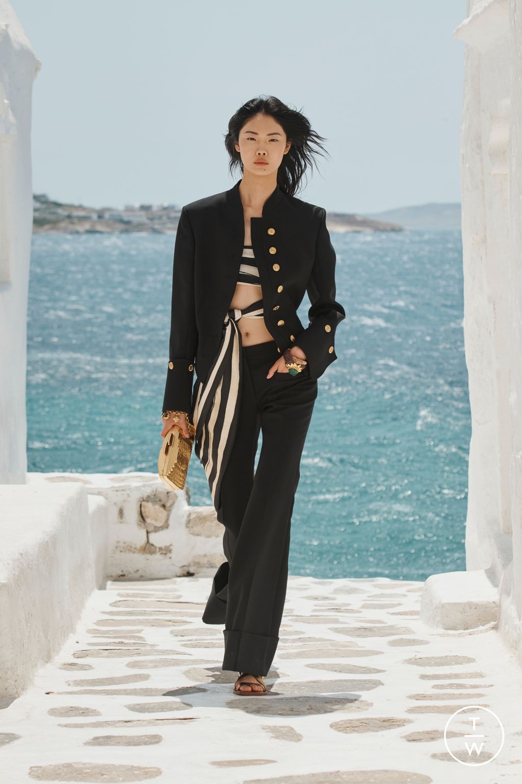 Fashion Week Paris Resort 2026 look 35 from the Zimmermann collection 女装